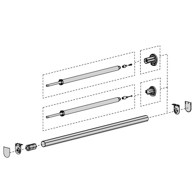 RB04 Booster 1.5in Connector SL15 Exploded View