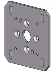 square bracket plate